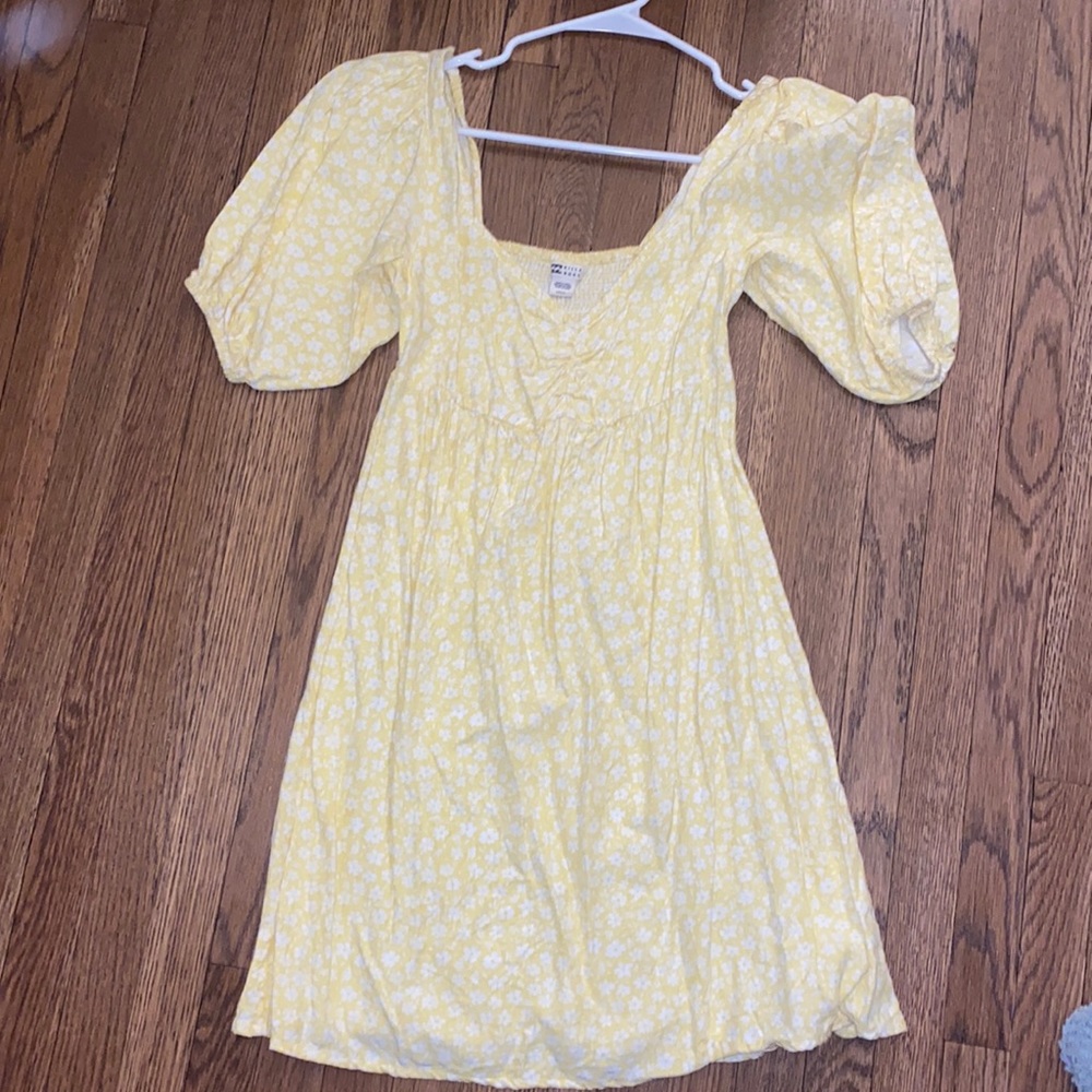 Billabong Yellow Floral Dress